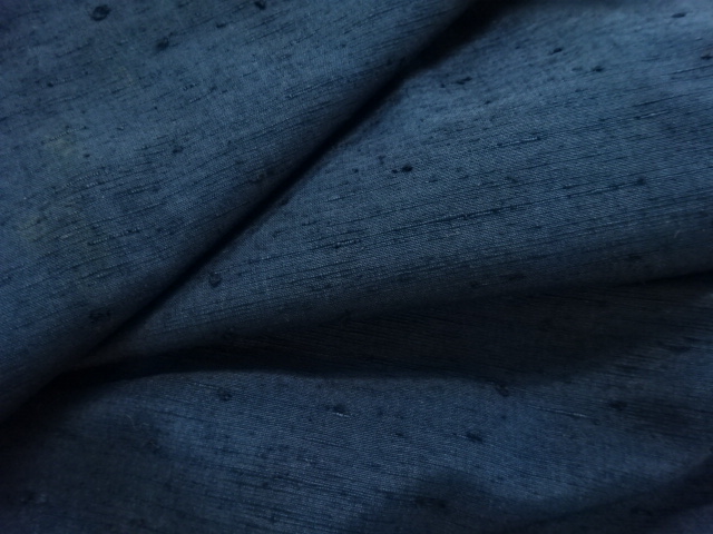  手織り紬男物着物アンサンブル(長身キングサイズ)